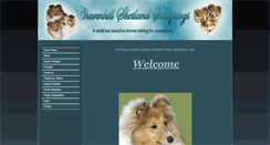 Desktop Screenshot of charmhillshetlandsheepdogs.com